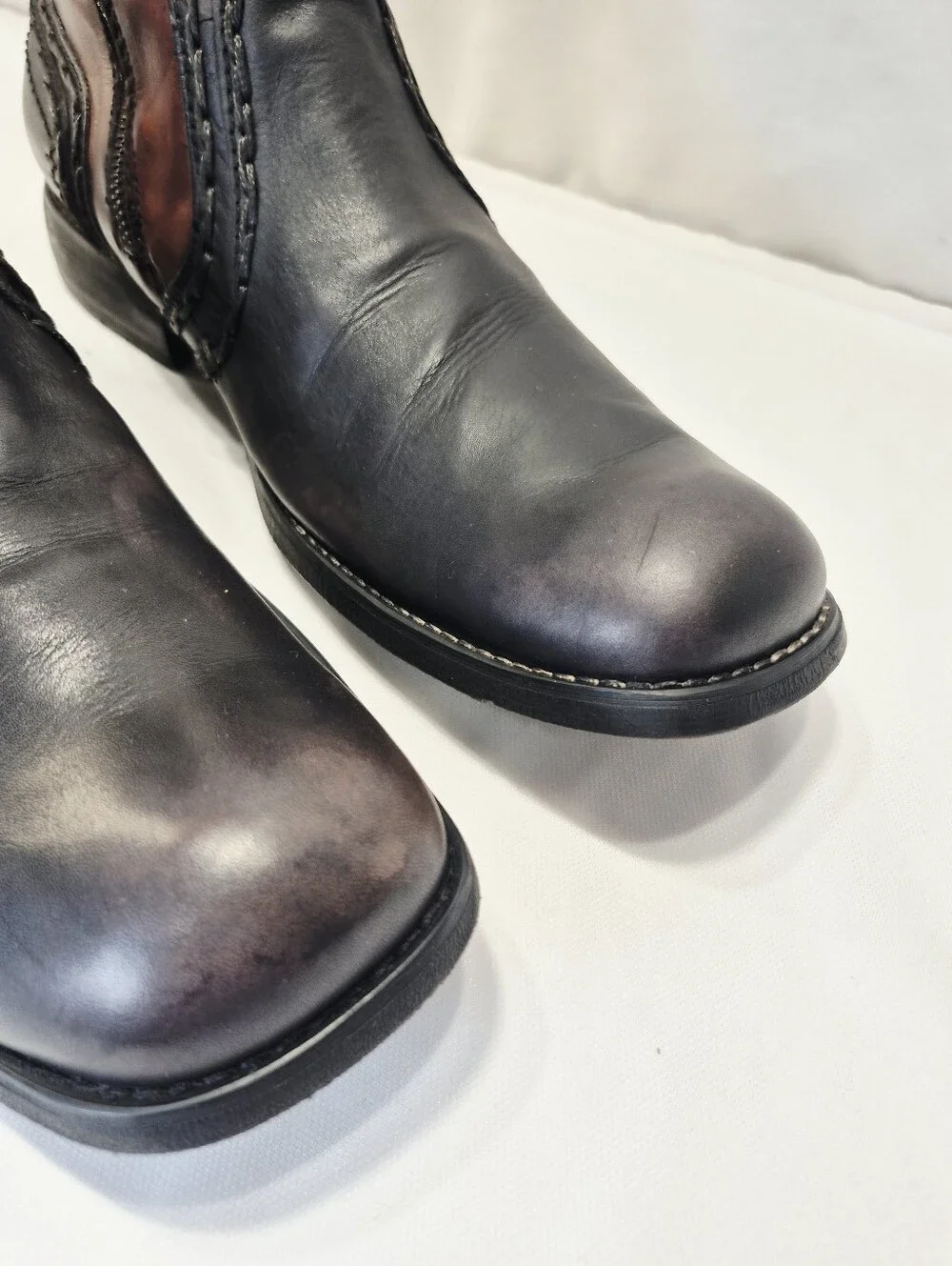 Bed Stu Men's 11 Revolution Two Tone Leather Chukka Boots